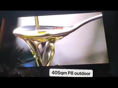 O vídeo exterior impermeável do diodo emissor de luz de IP65 P4/P5/P8/P10 mura a exposição de diodo emissor de luz customizável de 320*160mm