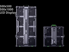 Ambos gabinetes de alumínio para interior e exterior de módulos de tela LED de 250*250mm