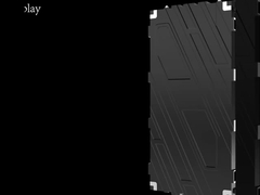 Armários de alumínio para interiores de 320*640 mm para módulos de tela led de 320*160 mm