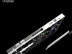 Gabinete de alumínio interno 640*480*44mm adequado para módulo de tela LED de 320*160mm