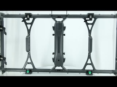 Gabinete de alumínio de 1000*500*69mm adequado para módulos de display LED p3.91mm