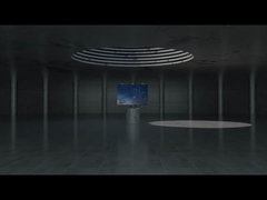 Gabinete de alumínio de 500mm*500mm*68mm adequado para módulo de tela LED de 250mm*250mm