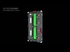 Estrutura de Gabinete de Aluguel LED 500*1000MM