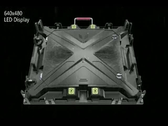 Display LED de 640*480mm Estrutura do gabinete de ecrã Médio 10S