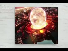 Display LED de 640*480 mm Estrutura do gabinete do ecrã traseiro 10S