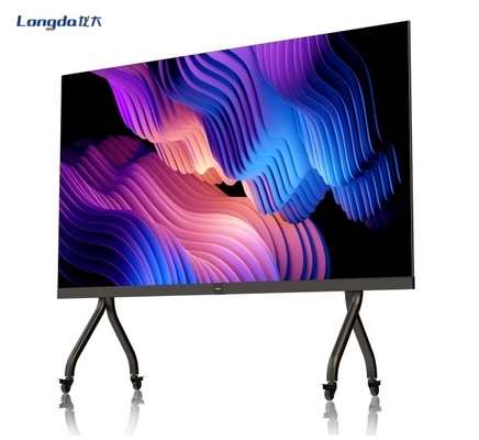 Tela LED All-in-One de 135'' Smart TV para Conferência Painéis Ultra-finos