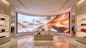 Exposição conduzida flexível programável Meanwell macio de P4mm para a exposição salão