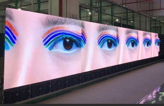 P1.86 LED de Pixel Pequeno Espessura Leve Gabinete LED Aplicação para Exibição de Museu