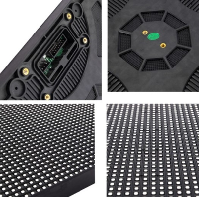 P3.91mm interno exterior curvou o diodo emissor de luz para indicar o brilho IP65 alto impermeável