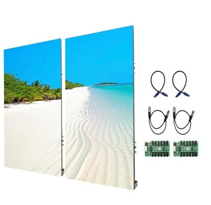Peso leve e fácil de instalar P3.91mm Display LED curvo IP65 resistente à água Alto brilho