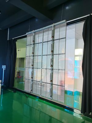 Display de LED 75% transparente Espaço de instalação interno/externo