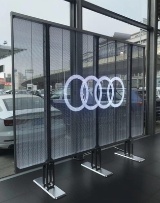 Parede de vídeo transparente de alta resolução com alto brilho 4500cd/m²