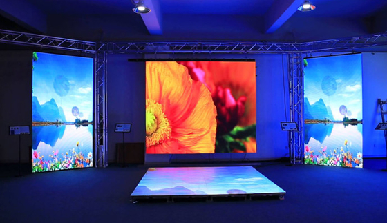 Controle remoto de ecrã LED interativo interno/externo / controlo DMX