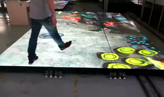 Dimensões personalizadas LED IP65 Piso de dança leve com 1 ano de garantia