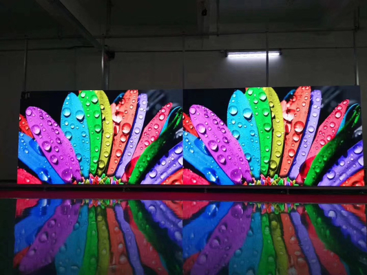 6500K Indoor Full Color LED Display Com Refresh Rate 1920Hz - 3840Hz
