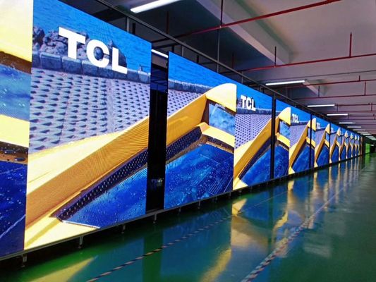 Display LED de alta definição com taxa de atualização de 3840Hz