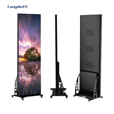 Player de Vídeo Publicitário em Poster com Display LED Indoor HD Full Color P1.25 P1.538 P1.86 P2 P2.5 P3