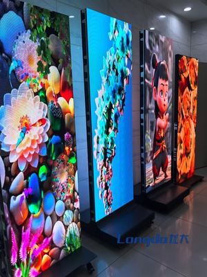 Player de Vídeo Publicitário em Poster com Display LED Indoor HD Full Color P1.25 P1.538 P1.86 P2 P2.5 P3