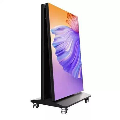 HD Pôster de tela LED dobrável durável Reprodutor de publicidade portátil Viedo Painéis de parede P1.25 P1.538 P1.86 P2 P2.5 P3