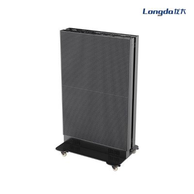 HD Pôster de tela LED dobrável durável Reprodutor de publicidade portátil Viedo Painéis de parede P1.25 P1.538 P1.86 P2 P2.5 P3