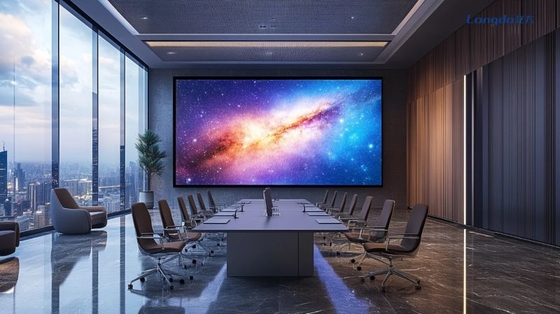 Tela LED 4K All-in-One para Conferências Montada na Parede 108' 135' 162' 216'