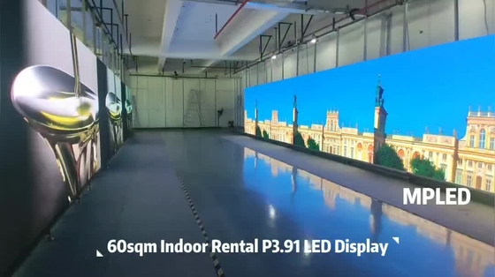 A elevação refresca a exposição de diodo emissor de luz alugado 14bit da taxa 3840Hz Gray Scale