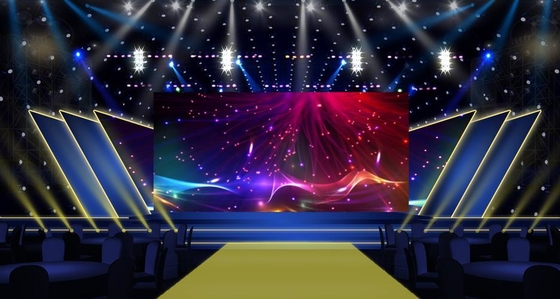 A exposição conduzida alugado grandes 2.97mm da fase de IP21 Kinglight 2020 conduziu o armário de parede video