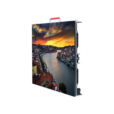 O fundo de fase do quadro de avisos conduziu o arrendamento 50 x 50cm P2.6mm IP40 da tela de exposição