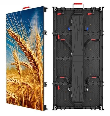 Eventos grandes conduzidos alugados exteriores do aluguer da tela da exposição AC220V 50Hz 5000nits de P4.81mm
