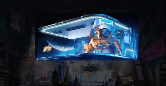 P5.71 Ecrã LED profissional 3D à vista