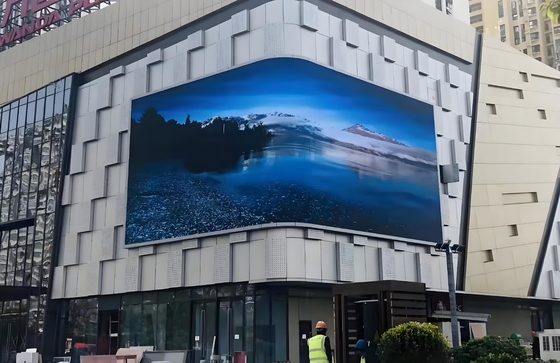 Longda P8 Outdoor Full HD Colorido Video Wall Publicidade LED Display 3840HZ Profissional LED