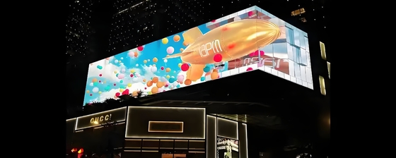 Longda P8 Outdoor Full HD Colorido Video Wall Publicidade LED Display 3840HZ Profissional LED