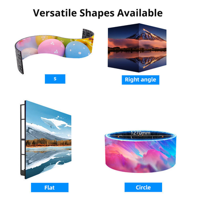 32 * 16cm Animação Pequeno Pixel LED Display ODM 640 * 480mm Gabinete