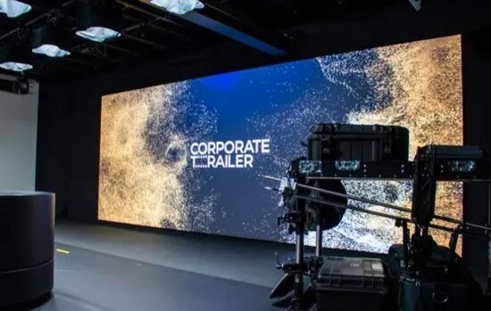 P2.5 Exibição LED interior de alta definição em cores completas para equipamentos públicos