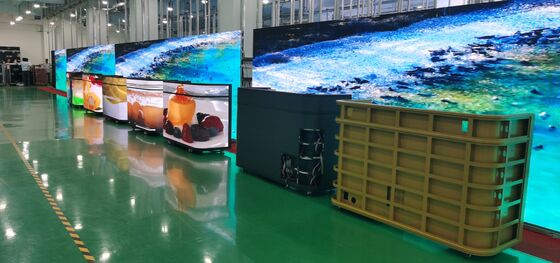 Display de recepção LED