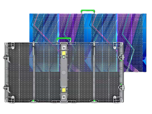 Ecrã LED de vidro transparente incorporado 3,91 mm-7,82 mm Publicidade de edifícios