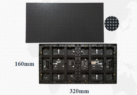 Parede de Sinalização Digital 3840Hz P4 Parede de Vídeo LED Publicidade 320 *160mm