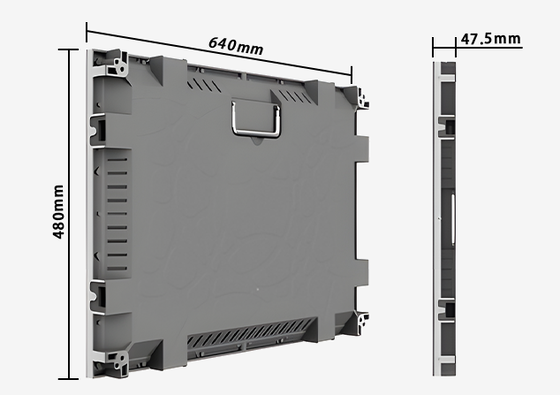 Longda RGB3IN1 Display Led de Pitch Pequeno Ultrafinho P0.9 P1.25 P1.5 P1.8 Excelente Efeito Visual