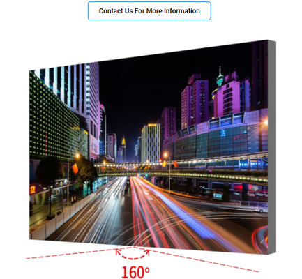 Tela de LED de pequeno passo em proporção 16:9, display de pixel para interior P0.93 P1.25 P1.56 P1.875 ODM