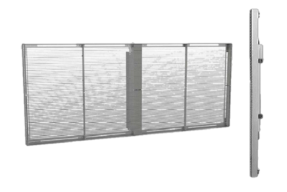 ISO14001 Interativo Criativo Transparente Led Window Display ODM Para Shopping Centers