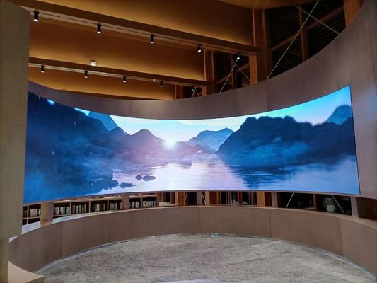 320*160mm Publicidade Interior Full Color LED Display P2.5 FPC Soft Led Module