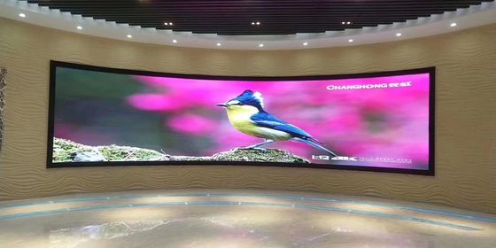 320*160mm Publicidade Interior Full Color LED Display P2.5 FPC Soft Led Module
