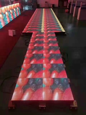 Aluguel de Tela de LED para Pista de Dança de Festa de Casamento ODM de Fácil Manutenção 3840Hz para Palco