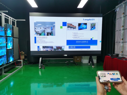 Sala de reunião conduzida Smart 300 da tela de exposição do FCC P1.56 a 500nit