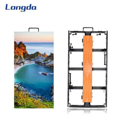 Eventos grandes conduzidos alugados exteriores do aluguer da tela da exposição AC220V 50Hz 5000nits de P4.81mm