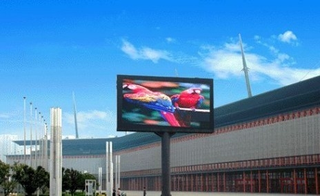 Ângulo de visão alto do ODM 160deg da visualização ótica de propaganda exterior do diodo emissor de luz da tevê da maneira P6