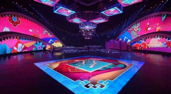 Definição alta alugado conduzida portátil de Dance Floor ROHS do disco P6.25