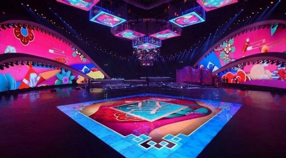 Definição alta alugado conduzida portátil de Dance Floor ROHS do disco P6.25