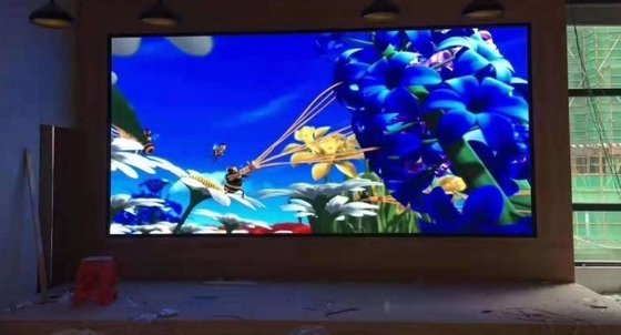 512×512mm P2 conduziu o módulo video da parede almofada 800cd 1R1G1B interno