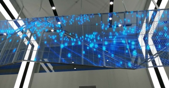 O vidro SMD2020 transparente conduziu a exposição 1 16scan
